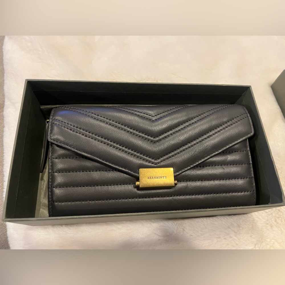 ALLSAINTS Justine Crossbody Clutch (NWT)